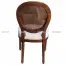 Ghế Louis XVI Không Tay Tựa Mây LI0026
