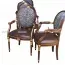Ghế Louis XVI King Chair Có Tay LI0012