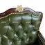 Sofa Đơn Louis XIV - ArmChair Louis XIV Bọc Da Bò LIA001
